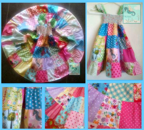 Patchwork Twirl Dress Handmade Clothes Handmade Twirl Dress