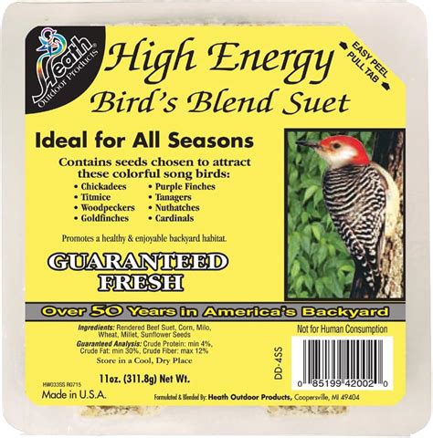 Amazon C S Hot Pepper Nuggets Suet Bird Feed Patio Lawn Garden