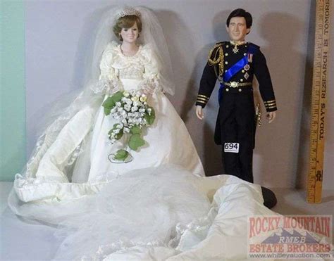 Danbury Mint Princess Diana Prince Charles Bride Groom Porcelain