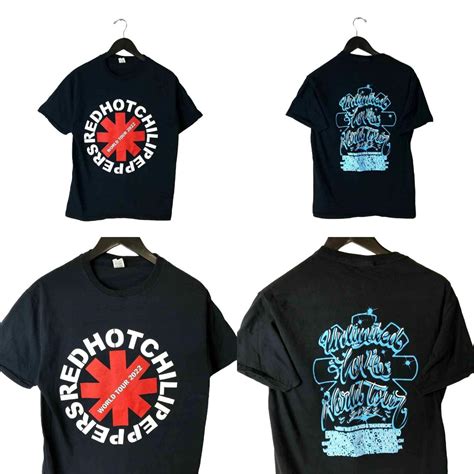 2022 Red Hot Chili Peppers World Tour T Shirt Adult Depop