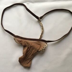 Men S Super Stretchy G String Expandable Thong PUSH OUT Torpedo Missile Deep Y Back Lingerie