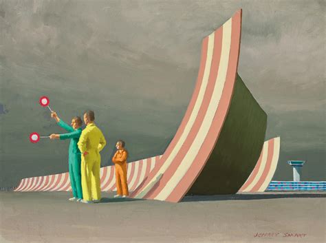 Sold Price: JEFFREY SMART, SECOND STUDY FOR MADRAS AIRPORT, 1979