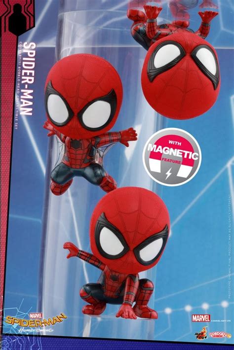 Hot Toys Spider Man Homecoming Cosbaby Series Figures