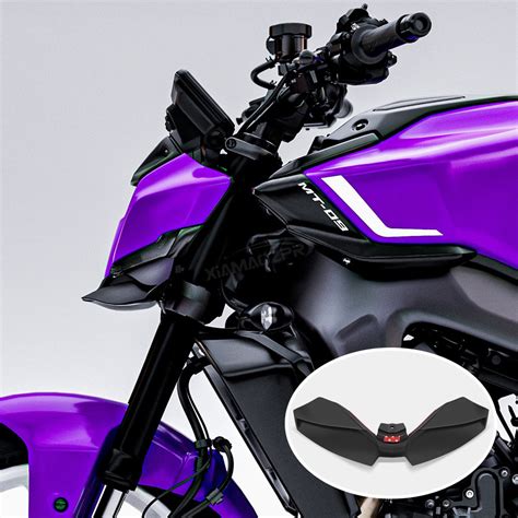 For MT MT SP Motorcycle Carbon Downforce Naked Frontal Spoilers Winglet