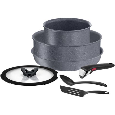 Набор посуды со съемной ручкой 7 предметов Tefal Ingenio Natural Force ...