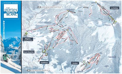 Bergfex Plan De Piste Combloux Carte Panoramique Combloux Carte