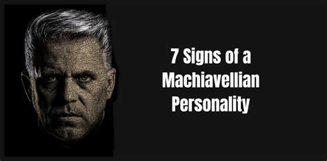 7 Signs Of A Machiavellian Personality Bestforyou