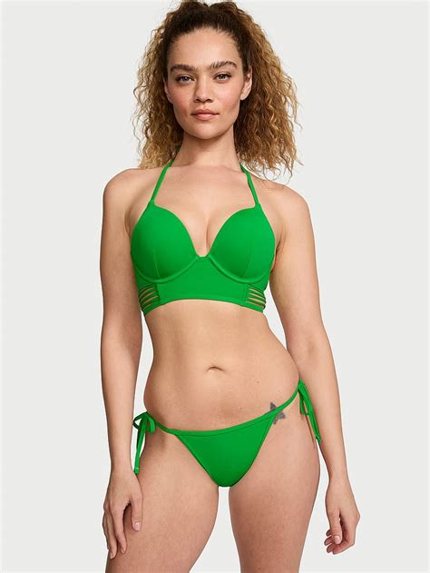 Buy String Cheeky Bikini Bottom Island Jade Order Bikini Bottom Online Victoria S Secret Us