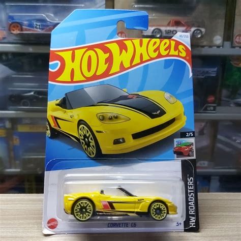 Jual HOT WHEELS CORVETTE C6 YELLOW 2024 Shopee Indonesia