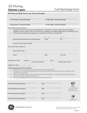 Fillable Online 08 Full Discharge Form V12 AICNSW Home Fax Email