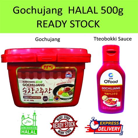 Flash Gochujang Halal Korean Hot Pepper Paste G Tteobokki Sauce G Shopee Singapore
