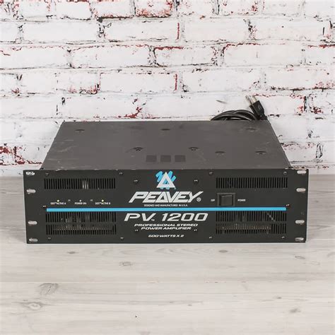Peavey - PV1200 - Power Amplifier (USED) | Reverb