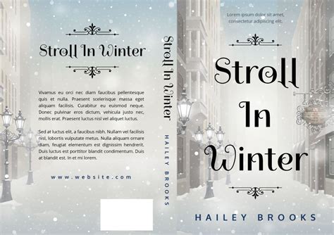 Stroll In Winter - Winter Premade Book Cover For Sale @ Beetiful Book ...