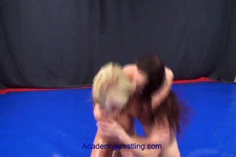Academywrestling Nude Female Oil Wrestling With Trib Pussy Eating And Orgasms
