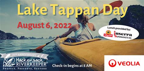 Lake Tappan Day Hudson County
