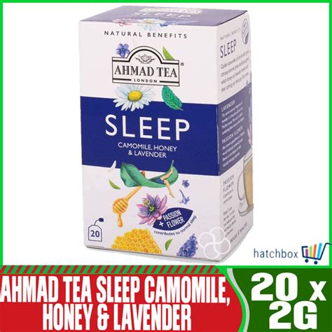 Ahmad Tea Sleep Camomile, Honey & Lavender 20 x 2g | Lazada PH