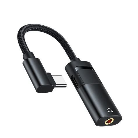 Аудио адаптер USB-C към AUX и USB-C PD | Дигитален свят ООД