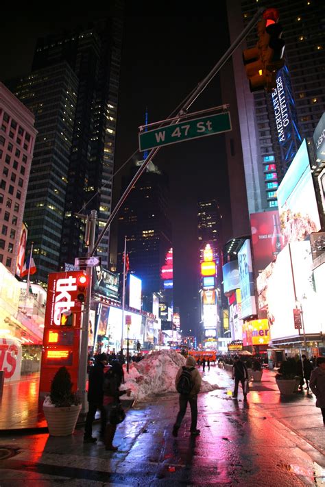 Free Images : outdoor, night, city, urban, advertising, manhattan ...
