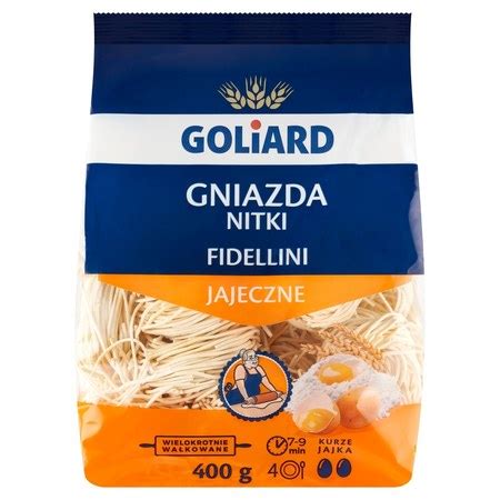 Goliard Makaron Jajeczny Gniazda Nitki G Promocja Chorten Ding Pl