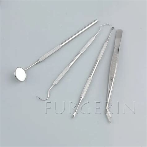 Pcs Set Stainless Steel Dental Hygiene Kit For Dentist Oral Care