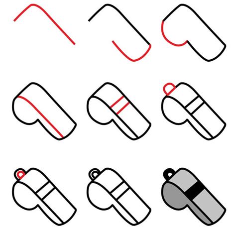 20 Easy And Simple Whistle Drawing Ideas Drawing Photos