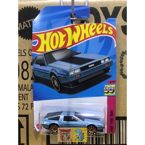 Tanoshii shop mô hình xe 1 64 Hot Wheels HKG84 DMC DELOREAN Shopee Việt Nam