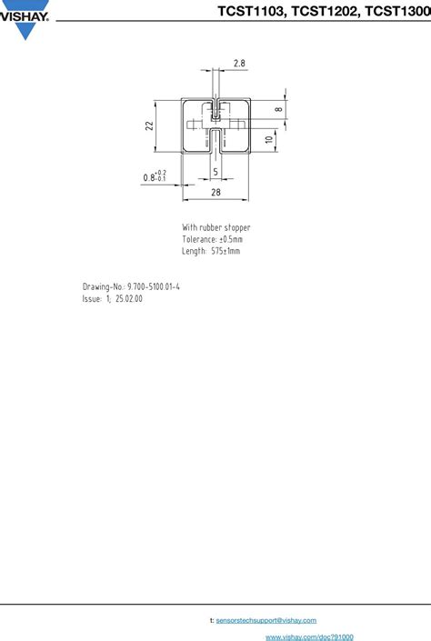 TCST1103/1202/1300 Datasheet by Vishay Semiconductor Opto Division ...
