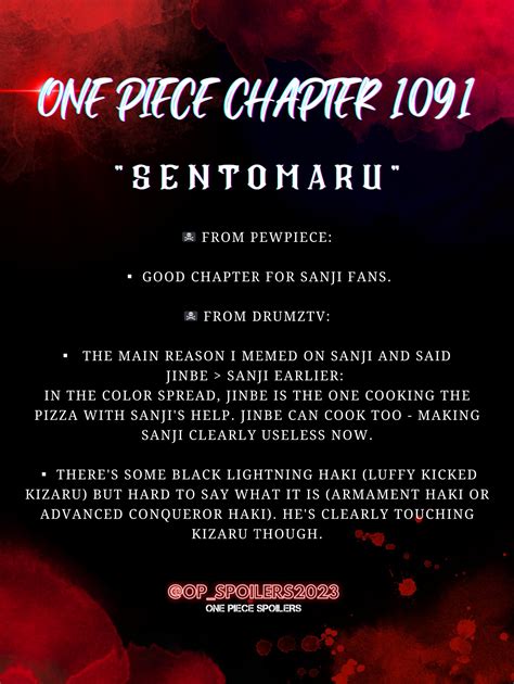 [Spoiler] - 1091 Spoiler Metin Ve Resimleri | One Piece Türkiye Fan