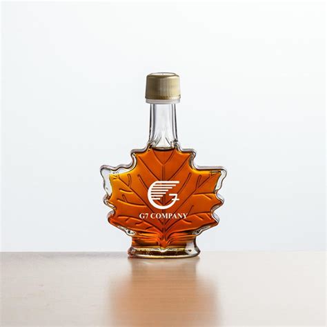 Promotional Maple syrup - maple leaf - imprinted Personalized With Your ...