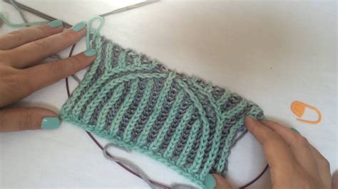 Knitting Tutorial Basics Of Two Color Brioche Youtube