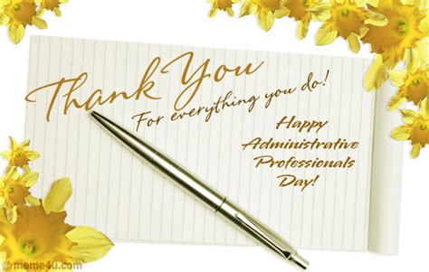 Happy Administrative Professionals Day Greetings Lets Celebrate