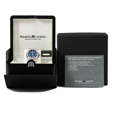 Maurice Lacroix Aikon Automatic Blue Dial AI6007 Van Wonderen Watches