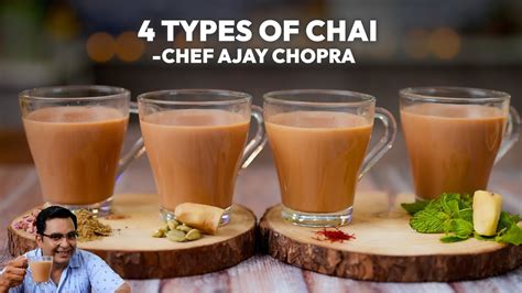 Monsoon Special How To Make 4 Types Of Chai Masala Chai Recipe