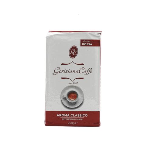 кафе Goriziana Caffe Aroma Classico 250гр мелено вакуум - EUSHOP