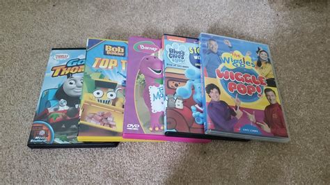 DVDs 2 Thomas Friends Bob The Builder Barney Blue S Clues