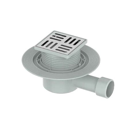 ДУШЕВОЙ ТРАП КВАДРАТНЫЙ FD14-100×100-90 — Инженерная сантехника KOER