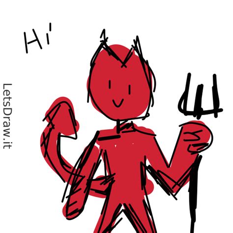 How To Draw Demon Xcxindq8zpng Letsdrawit
