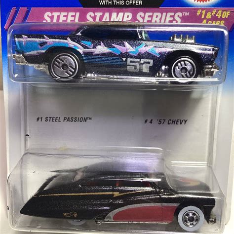 未使用に近い2パック ホットウィール スチール パッション 57 シェビー ベルエア Hot Wheelsの落札情報詳細 ヤフオク落札価格検索 オークフリー
