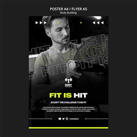 Gym Poster Afbeeldingen Gratis Downloaden Op Freepik