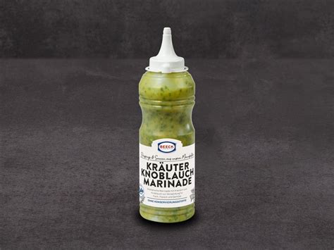 Kräuter Knoblauch Marinade Deutsche See Shop