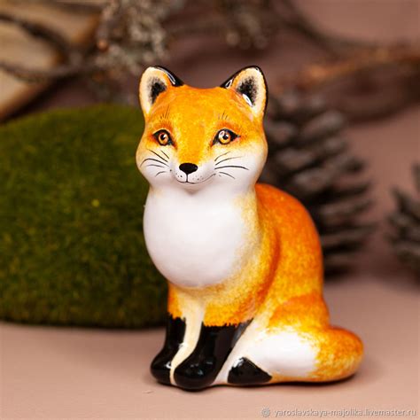 Елочная игрушка Лиса (набор Лесные зверята) купить в интернет-магазине ...