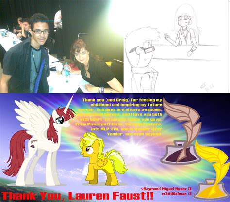 Thank You Lauren Faust By M3atl0afman On Deviantart