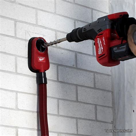 milwaukee sds max dust extraction attachment  de westoz tools