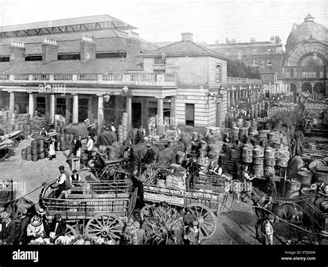 Old Covent Garden Market Stock Photos And Old Covent Garden Market Stock