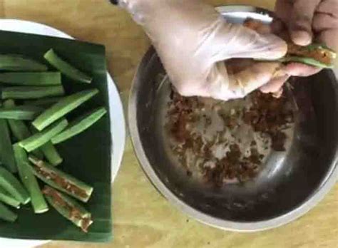 Veggie Side Dish Stuffed Okra Stuffed Bhindi