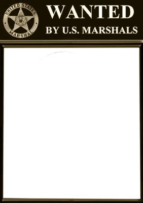 Fbi Wanted Poster Blank