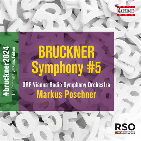 Markus Poschner Orf Vienna Radio Symphony Orchestra Anton Bruckner