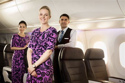 Air New Zealand Flight Attendants #AirNZ #787-9 For more information on ...