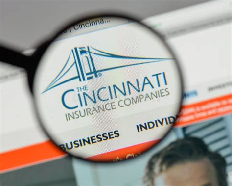 milan italy august   cincinnati financial logo