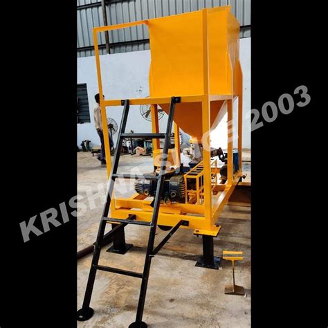 Krishna Chamunda Semi Automatic Asphalt Drum Hot Mix Plant For Road Construction Capacity